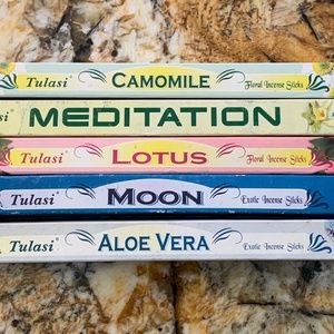 Tulasi Variety  Incense Sticks (4pk Bundle)